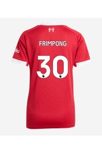 Liverpool Jeremie Frimpong #30 Jalkapallovaatteet Naisten Kotipaita 2025-26 Lyhythihainen